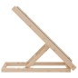 Rampa per Cani Grigia 70x35 cm in Legno Massello di Abete Rampa per Cani Grigia 70x35 cm in Legno Massello di Abete