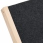 Rampa per Cani Grigia 70x35 cm in Legno Massello di Abete Rampa per Cani Grigia 70x35 cm in Legno Massello di Abete
