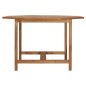Tavolo Pranzo da Giardino Ø110x110x75 cm Legno Massello di Teak Tavolo Pranzo da Giardino Ø110x110x75 cm Legno Massello di Teak