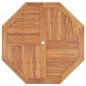 Tavolo Pranzo da Giardino Ø110x110x75 cm Legno Massello di Teak Tavolo Pranzo da Giardino Ø110x110x75 cm Legno Massello di Teak
