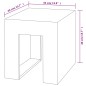 Sgabelli in Cemento 2pz 35x40x40 cm Sgabelli in Cemento 2pz 35x40x40 cm