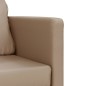 Divano Letto da Terra 2 in 1 Cappuccino 112x174x55cm Similpelle Divano Letto da Terra 2 in 1 Cappuccino 112x174x55cm Similpelle