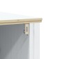 Set Mobili da Bagno 3 pz BERG Bianco in Legno Massello di Pino Set Mobili da Bagno 3 pz BERG Bianco in Legno Massello di Pino