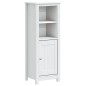 Set Mobili da Bagno 3 pz BERG Bianco in Legno Massello di Pino Set Mobili da Bagno 3 pz BERG Bianco in Legno Massello di Pino