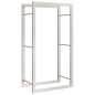 Portalegna 50x28x94 cm in Acciaio Inossidabile Portalegna 50x28x94 cm in Acciaio Inossidabile