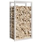 Portalegna 50x28x94 cm in Acciaio Inossidabile Portalegna 50x28x94 cm in Acciaio Inossidabile