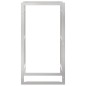 Portalegna 50x28x94 cm in Acciaio Inossidabile Portalegna 50x28x94 cm in Acciaio Inossidabile