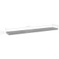 Ripiani per Libreria 4pz Grigio Cemento 60x10x1,5cm Multistrato Ripiani per Libreria 4pz Grigio Cemento 60x10x1,5cm Multistrato