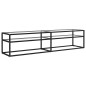 Mobile Porta TV Trasparente 180x40x40,5 cm in Vetro Temperato Mobile Porta TV Trasparente 180x40x40,5 cm in Vetro Temperato