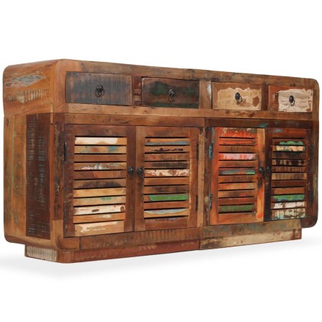 Credenza in Legno Massello di Recupero 150x35x75 cm
