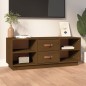 Mobile TV Miele 100x34x40 cm in Legno Massello di Pino Mobile TV Miele 100x34x40 cm in Legno Massello di Pino