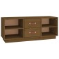 Mobile TV Miele 100x34x40 cm in Legno Massello di Pino Mobile TV Miele 100x34x40 cm in Legno Massello di Pino