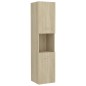 Set Mobili da Bagno Rovere Sonoma in Truciolato Set Mobili da Bagno Rovere Sonoma in Truciolato