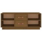 Mobile TV Miele 100x34x40 cm in Legno Massello di Pino Mobile TV Miele 100x34x40 cm in Legno Massello di Pino
