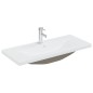 Set Mobili da Bagno Grigio Cemento in Truciolato Set Mobili da Bagno Grigio Cemento in Truciolato