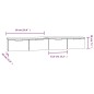 Mobili da Parete 2 pz Neri 68x30x20 cm Legno Multistrato Mobili da Parete 2 pz Neri 68x30x20 cm Legno Multistrato