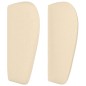 Testiera ad Orecchio Crema 203x23x78/88 cm in Tessuto Testiera ad Orecchio Crema 203x23x78/88 cm in Tessuto