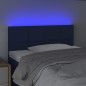 Testiera a LED Blu 90x5x78/88 cm in Tessuto Testiera a LED Blu 90x5x78/88 cm in Tessuto