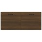 Armadietto a Muro Rovere Marrone 80x35x36,5cm Legno Multistrato Armadietto a Muro Rovere Marrone 80x35x36,5cm Legno Multistrato