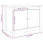 Tavolino da Salotto 71x49x55 cm in Legno Massello di Pino Tavolino da Salotto 71x49x55 cm in Legno Massello di Pino