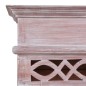 Credenza Alta 60x30x175 cm in Legno Massello di Mogano Credenza Alta 60x30x175 cm in Legno Massello di Mogano