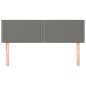Testiere 2 pz Grigio Scuro 72x5x78/88 cm in Tessuto Testiere 2 pz Grigio Scuro 72x5x78/88 cm in Tessuto