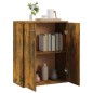 Credenza Rovere Fumo 60x30x75 cm in Legno Multistrato Credenza Rovere Fumo 60x30x75 cm in Legno Multistrato