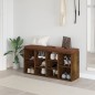 Scarpiera Rovere Fumo 103x30x48 cm in Legno Multistrato Scarpiera Rovere Fumo 103x30x48 cm in Legno Multistrato