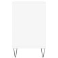 Scarpiera Bianco Lucido 102x36x60 cm in Legno Multistrato Scarpiera Bianco Lucido 102x36x60 cm in Legno Multistrato