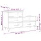 Scarpiera Bianco Lucido 102x36x60 cm in Legno Multistrato Scarpiera Bianco Lucido 102x36x60 cm in Legno Multistrato