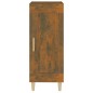 Credenza Rovere Fumo 34,5x34x90 cm in Legno Multistrato Credenza Rovere Fumo 34,5x34x90 cm in Legno Multistrato