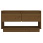 vidaXL Mobile TV ambra 74x34x40 cm in Legno Massello di Pino vidaXL Mobile TV ambra 74x34x40 cm in Legno Massello di Pino