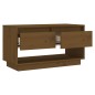 vidaXL Mobile TV ambra 74x34x40 cm in Legno Massello di Pino vidaXL Mobile TV ambra 74x34x40 cm in Legno Massello di Pino