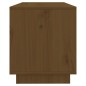 vidaXL Mobile TV ambra 74x34x40 cm in Legno Massello di Pino vidaXL Mobile TV ambra 74x34x40 cm in Legno Massello di Pino