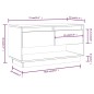 vidaXL Mobile TV ambra 74x34x40 cm in Legno Massello di Pino vidaXL Mobile TV ambra 74x34x40 cm in Legno Massello di Pino
