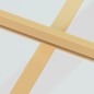Porta Interni Sottile Oro 76x201,5cm Vetro Temperato Alluminio Porta Interni Sottile Oro 76x201,5cm Vetro Temperato Alluminio