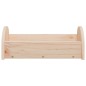 Mangiatoia per Conigli 28x10x10 cm in Legno Massello di Abete Mangiatoia per Conigli 28x10x10 cm in Legno Massello di Abete