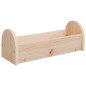 Mangiatoia per Conigli 28x10x10 cm in Legno Massello di Abete Mangiatoia per Conigli 28x10x10 cm in Legno Massello di Abete