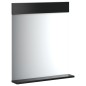 Set Mobili da Bagno 3 pz BERG Nero in Legno Massello di Pino Set Mobili da Bagno 3 pz BERG Nero in Legno Massello di Pino