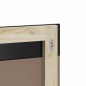 Set Mobili da Bagno 3 pz BERG Nero in Legno Massello di Pino Set Mobili da Bagno 3 pz BERG Nero in Legno Massello di Pino