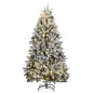 Albero Natale Artificiale Incernierato 300 LED e Palline 270 cm Albero Natale Artificiale Incernierato 300 LED e Palline 270 cm
