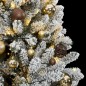 Albero Natale Artificiale Incernierato 300 LED e Palline 270 cm Albero Natale Artificiale Incernierato 300 LED e Palline 270 cm