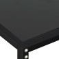 Tavolo Consolle Nero 220x35x75,5 cm in Vetro Temperato Tavolo Consolle Nero 220x35x75,5 cm in Vetro Temperato
