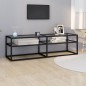 Mobile Porta TV Trasparente 140x40x40,5 cm in Vetro Temperato Mobile Porta TV Trasparente 140x40x40,5 cm in Vetro Temperato