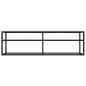 Mobile Porta TV Trasparente 140x40x40,5 cm in Vetro Temperato Mobile Porta TV Trasparente 140x40x40,5 cm in Vetro Temperato