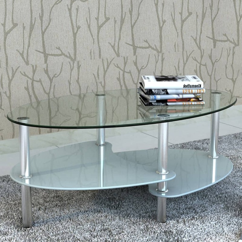 Tavolino da Caffè con Design Esclusivo Bianco Tavolino da Caffè con Design Esclusivo Bianco