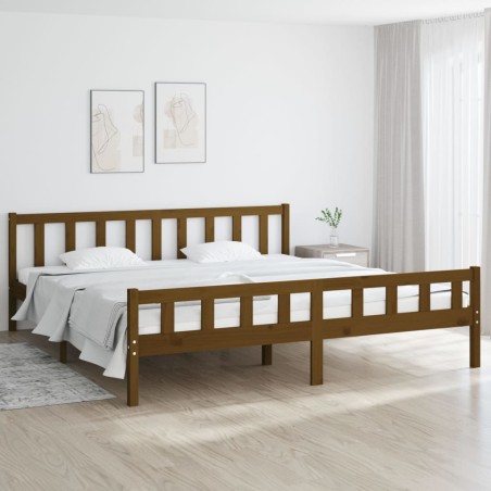 Giroletto Miele in Legno Massello 160x200 cm