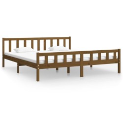 Giroletto Miele in Legno Massello 160x200 cm