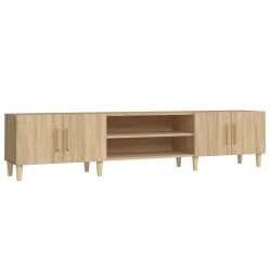 Mobile per TV Rovere Sonoma 180x31,5x40 cm in Legno Multistrato