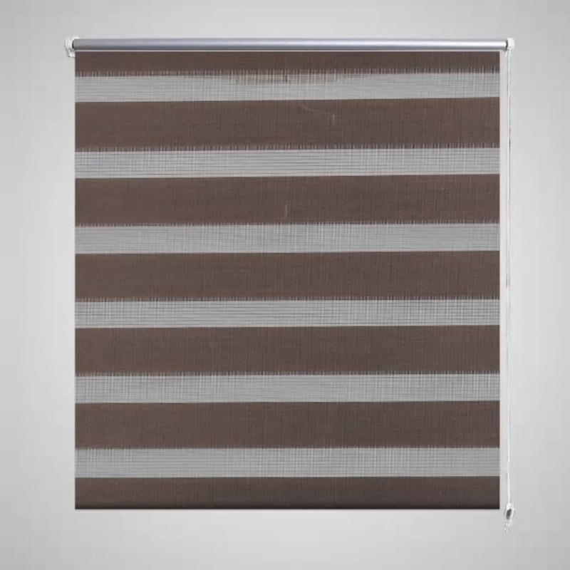 Tenda Oscurante a Zebra 100 x 175 cm Caffè Tenda Oscurante a Zebra 100 x 175 cm Caffè